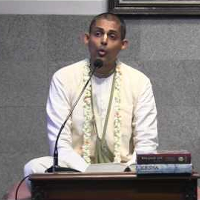 Bhagavad Gita study circle in progress